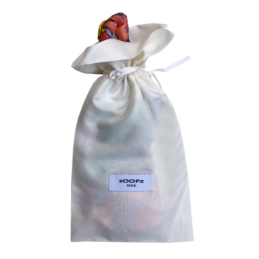 L'uni en soie - Noir