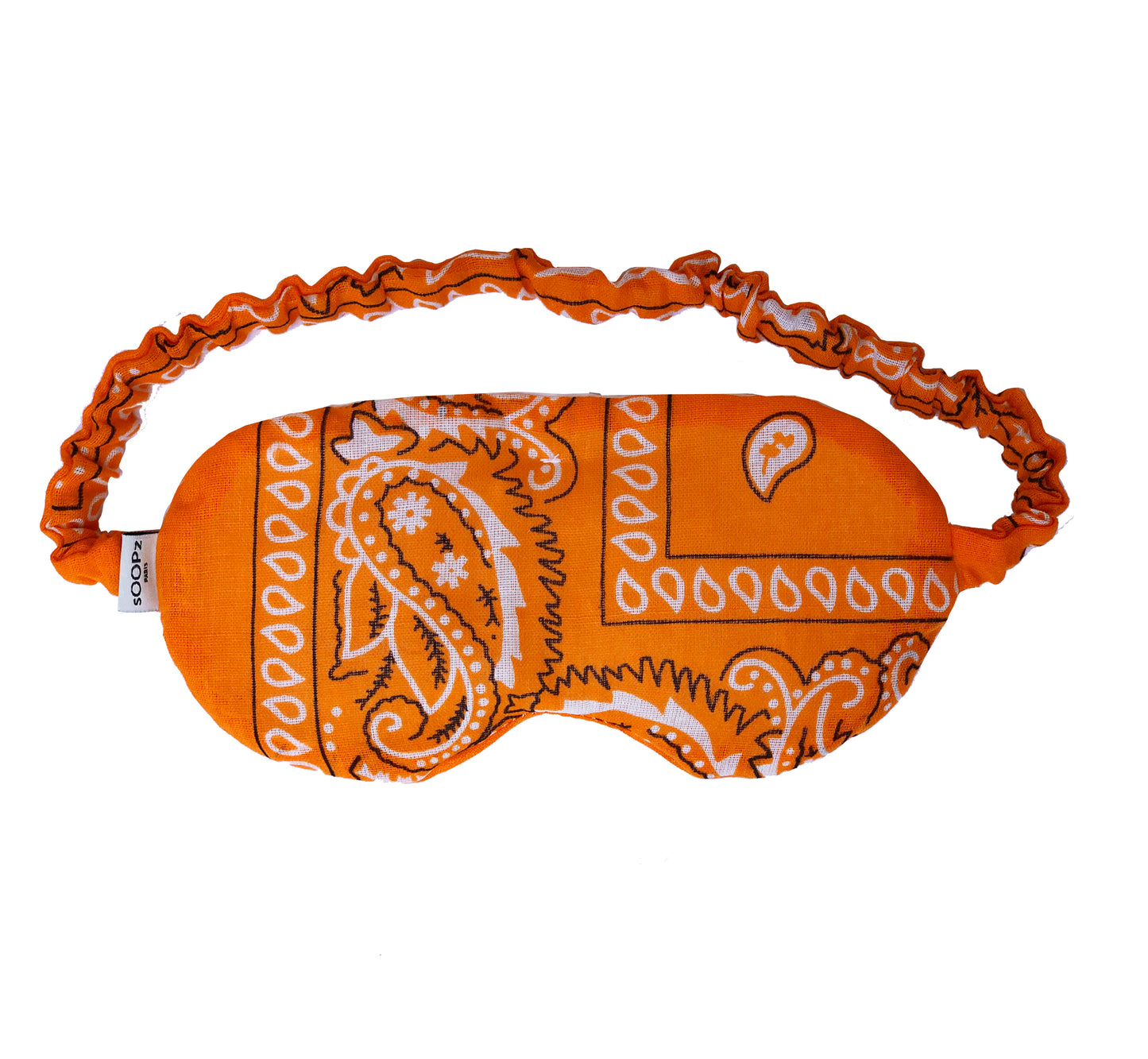 masque pour les yeux chaud froid en tissu bandana coton pour se relaxer et apaiser les tensions oculaires
