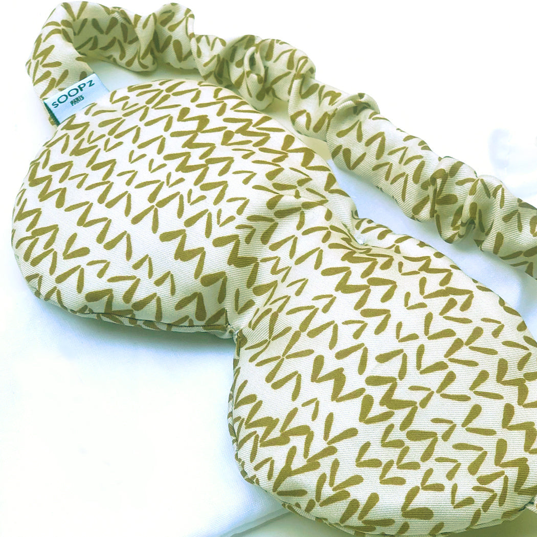 Masque Yeux - Nouveau Zen en Soie/Coton Soopz