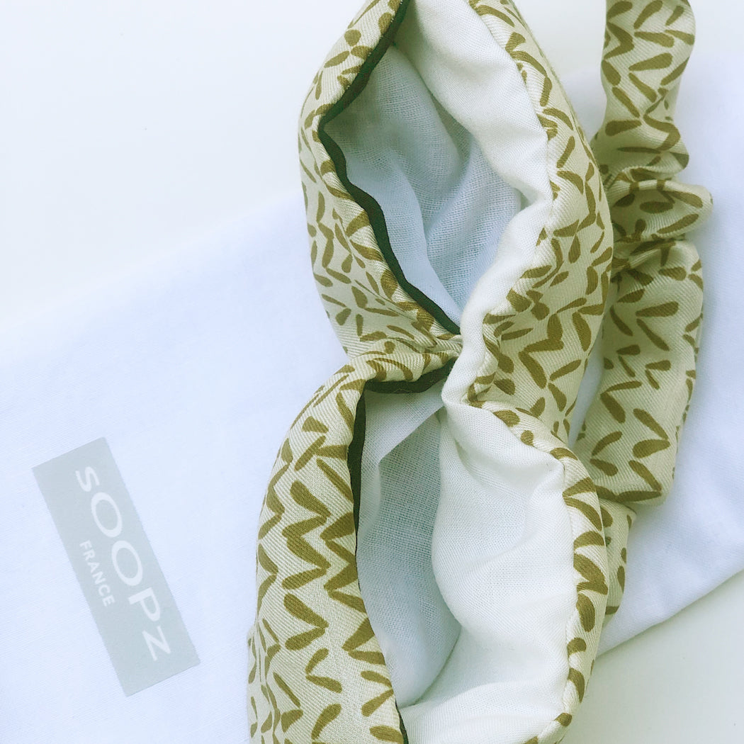 Masque Yeux - Nouveau Zen en Soie/Coton Soopz